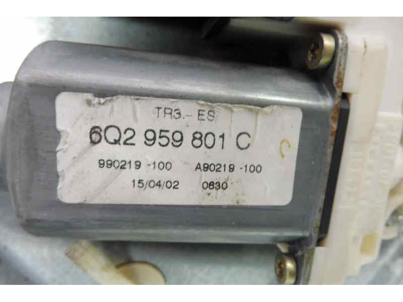 Recambio de elevalunas delantero derecho para seat ibiza (6l1) signo referencia OEM IAM 6L4837752AS 6Q2959801C 