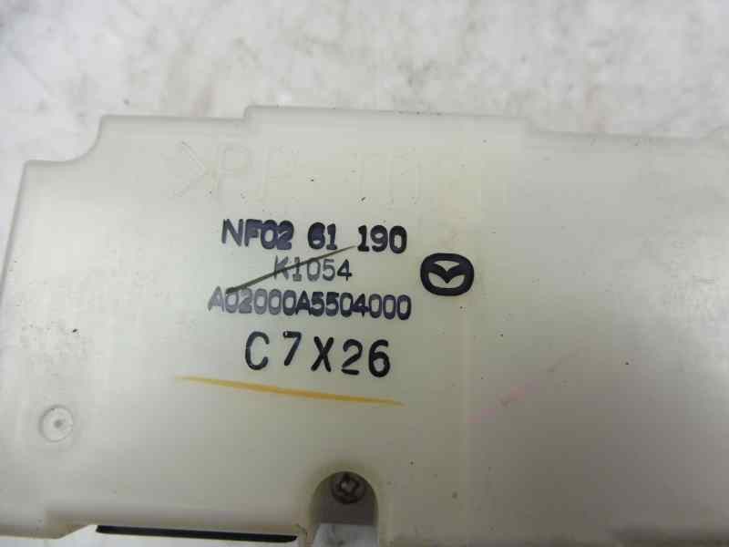 Recambio de mando climatizador para mazda mx-5 (nc) 1.8 active (93kw) referencia OEM IAM NF0261190 A02000A5504000 