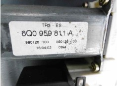 Recambio de elevalunas trasero izquierdo para seat ibiza (6l1) signo referencia OEM IAM 6L4839751G 6Q0959811A  2
