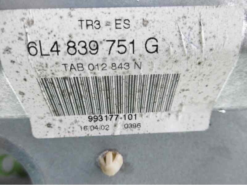 Recambio de elevalunas trasero izquierdo para seat ibiza (6l1) signo referencia OEM IAM 6L4839751G 6Q0959811A 