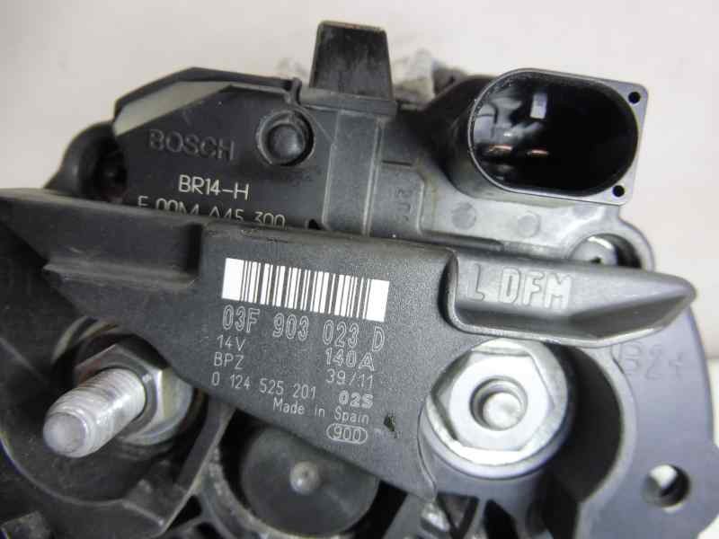 Recambio de alternador para seat leon (1p1) reference copa referencia OEM IAM 03F903023D 0124525201 
