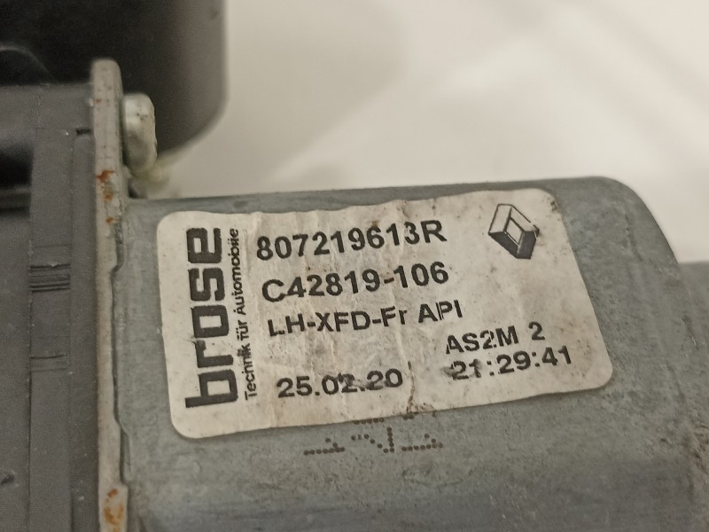 Recambio de elevalunas delantero izquierdo para renault talisman business referencia OEM IAM 807219613R  