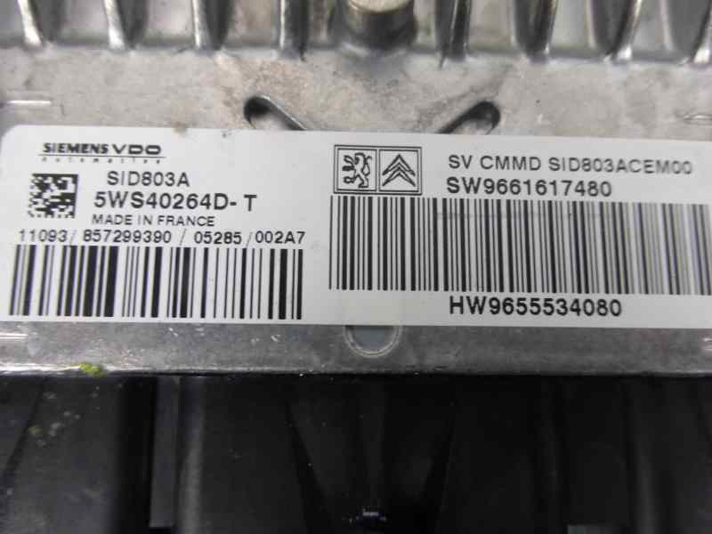 Recambio de centralita motor uce para peugeot 407 st confort referencia OEM IAM 9655534080 9661617480 5WS40264D