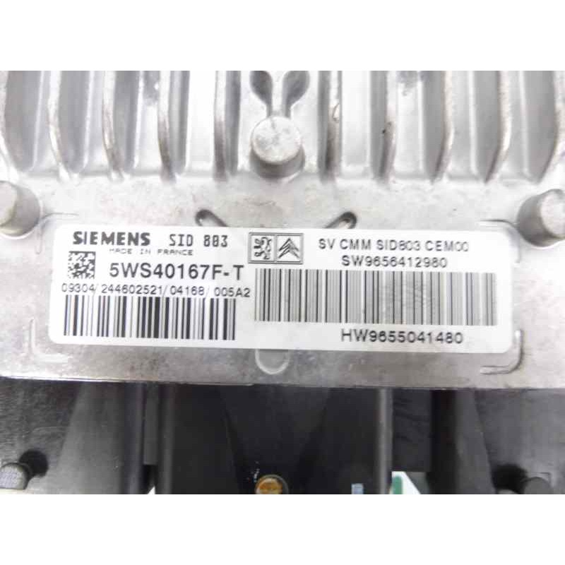 Recambio de centralita motor uce para peugeot 407 st confort referencia OEM IAM 9655041480 9656412980 5WS40167F-T