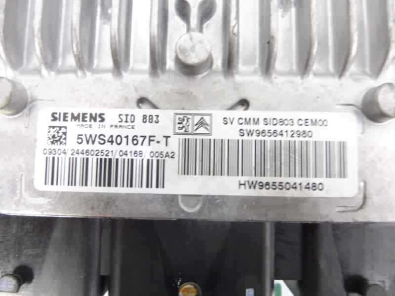 Recambio de centralita motor uce para peugeot 407 st confort referencia OEM IAM 9655041480 9656412980 5WS40167F-T