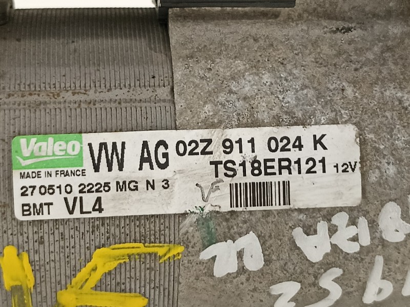 Recambio de motor arranque para seat ibiza st (6j8) style referencia OEM IAM 02Z911024K  