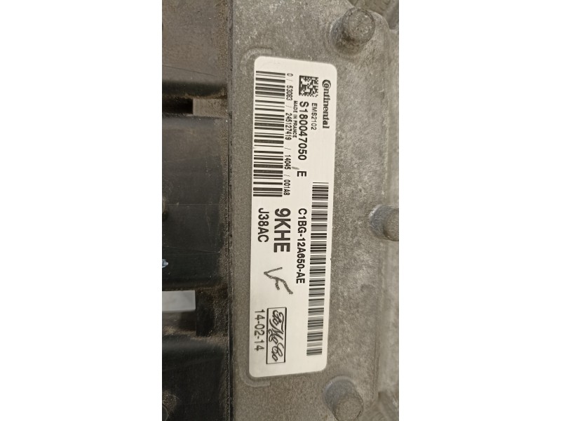 Recambio de centralita motor uce para ford fiesta (ccn) black edition referencia OEM IAM C1BG12A650AE S180047050 