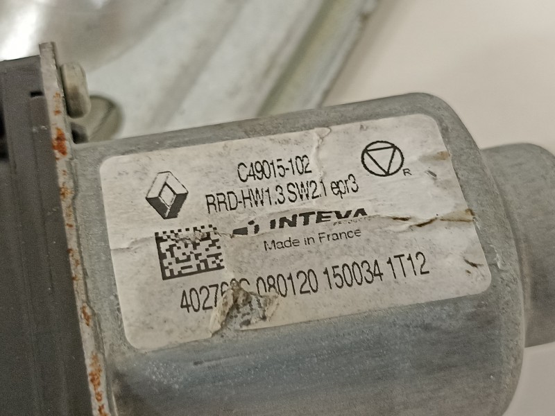 Recambio de elevalunas trasero derecho para renault talisman business referencia OEM IAM 827203386R  