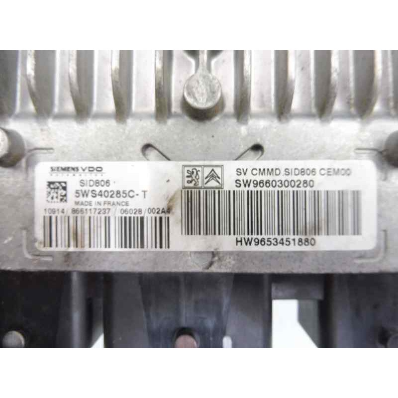 Recambio de centralita motor uce para citroën c3 1.4 hdi sx referencia OEM IAM 9660300280 9653451880 