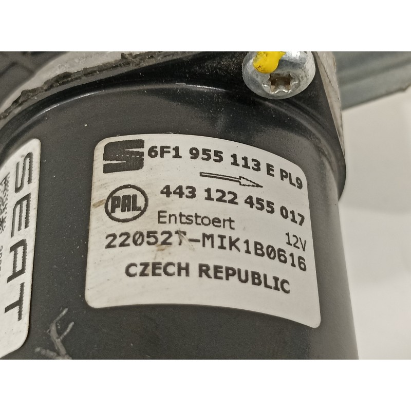 Recambio de motor limpia delantero para seat arona xperience referencia OEM IAM 6F1955113E 6F1955023Q 