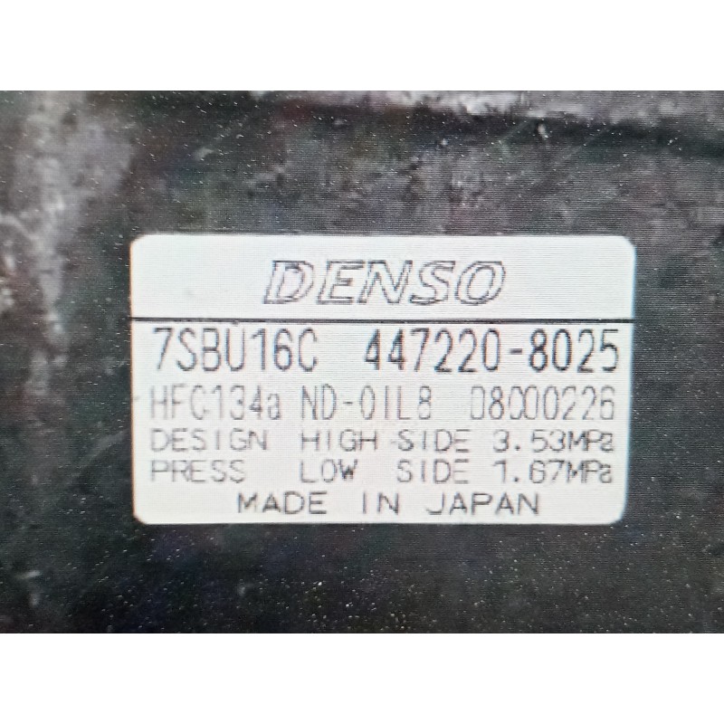 Recambio de compresor aire acondicionado para bmw serie 3 berlina (e46) 330d edition advance referencia OEM IAM 4472208025  