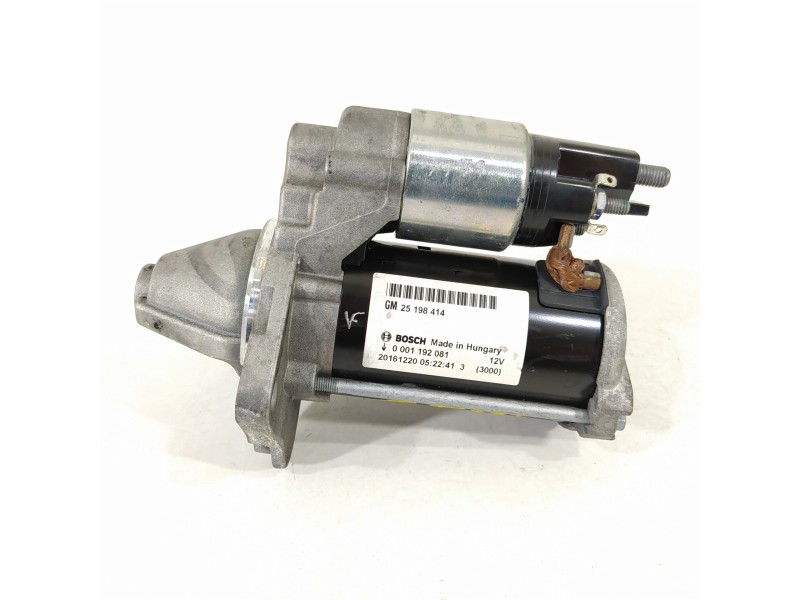 Recambio de motor arranque para opel corsa e selective referencia OEM IAM 25198414 0001192081 
