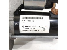 Recambio de motor arranque para opel corsa e selective referencia OEM IAM 25198414 0001192081  2