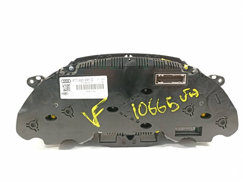 Recambio de cuadro instrumentos para audi a5 sportback (8t) 2.0 tdi (105kw) referencia OEM IAM 8T0920931D  