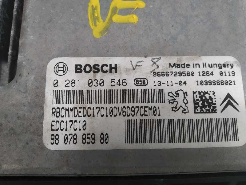 Recambio de centralita motor uce para peugeot 208 allure referencia OEM IAM 9807885980 0281030546 