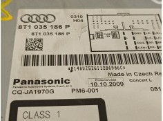 Recambio de sistema audio / radio cd para audi a5 sportback (8t) 2.0 tdi (105kw) referencia OEM IAM 8T1035186P   2