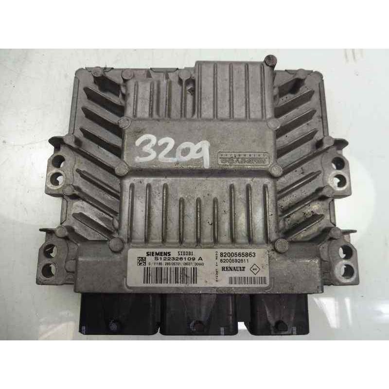 Recambio de centralita motor uce para renault scenic ii confort dynamique referencia OEM IAM 8200565863 8200592611 122326109