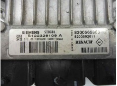 Recambio de centralita motor uce para renault scenic ii confort dynamique referencia OEM IAM 8200565863 8200592611 122326109 2