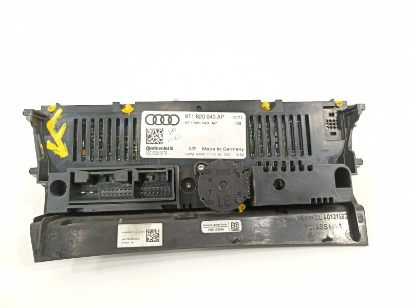 Recambio de mando climatizador para audi a5 sportback (8t) 2.0 tdi (105kw) referencia OEM IAM 8T1820043AP  
