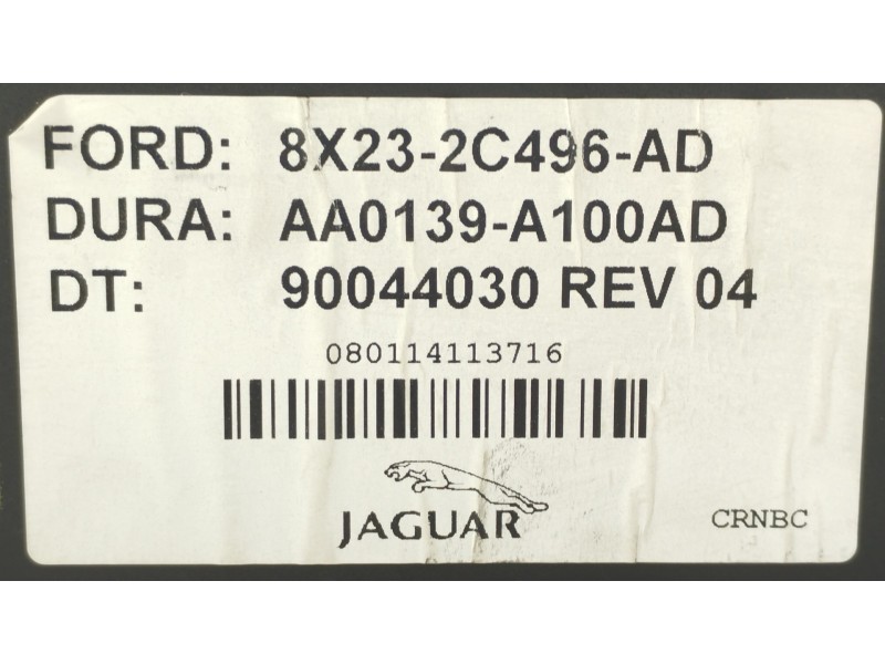 Recambio de modulo electronico para jaguar xf 4.2 v8 premium luxury referencia OEM IAM 8X232C496AD AA0139A100AD 90044030