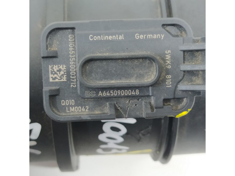 Recambio de caudalimetro para mercedes-benz clase b (w246) b 200 cdi (246.208) referencia OEM IAM A645090048  