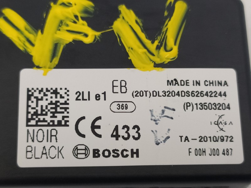 Recambio de no identificado para opel corsa e selective referencia OEM IAM 13503204  