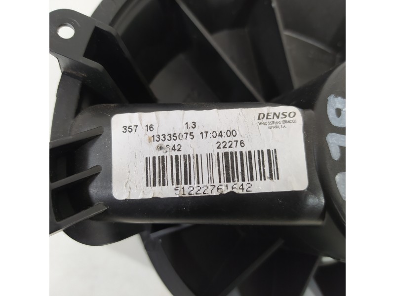Recambio de ventilador calefaccion para opel corsa e selective referencia OEM IAM 13335075 164230100 