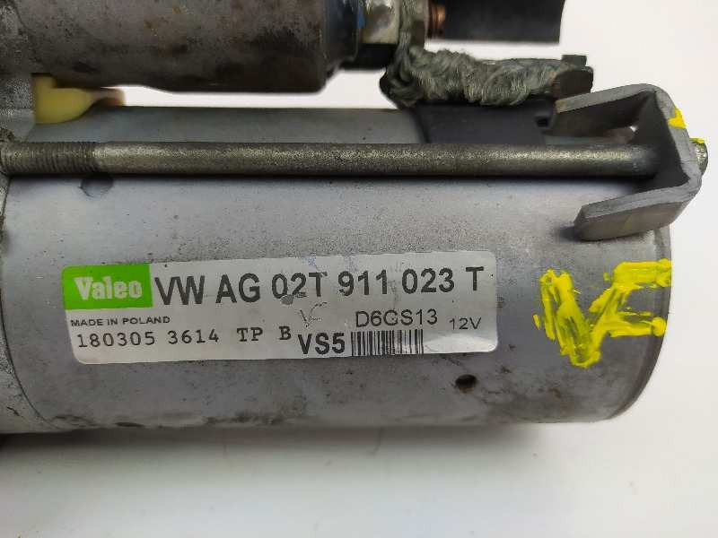 Recambio de motor arranque para seat altea (5p1) arena referencia OEM IAM 02T911023T  