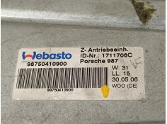 Recambio de aleron trasero para porsche boxster (tipo 987) básico referencia OEM IAM 98750410900 98750460900  2