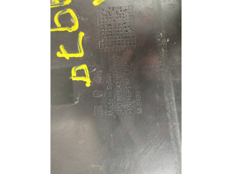 Recambio de paragolpes trasero para seat altea (5p1) arena referencia OEM IAM 5P0807421  