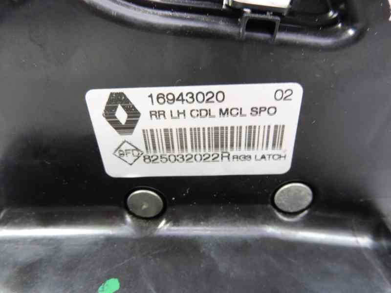 Recambio de cerradura puerta trasera izquierda para renault megane iv berlina 5p gt-line referencia OEM IAM 825032022R 16943020 