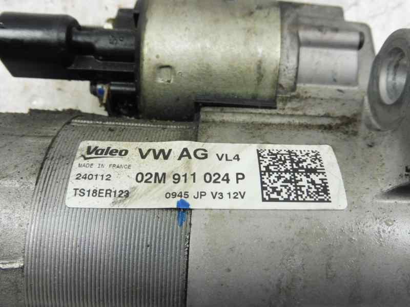 Recambio de motor arranque para volkswagen scirocco (137) 2.0 tdi (125kw) referencia OEM IAM 02M911024P  