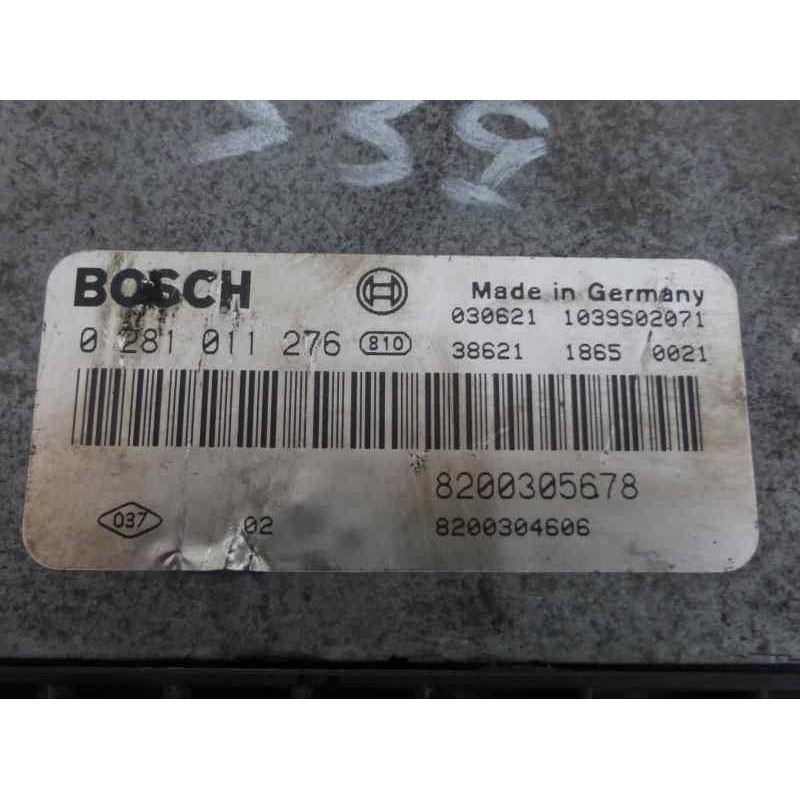 Recambio de centralita motor uce para renault megane ii berlina 3p confort authentique referencia OEM IAM 8200305678 0281011276 