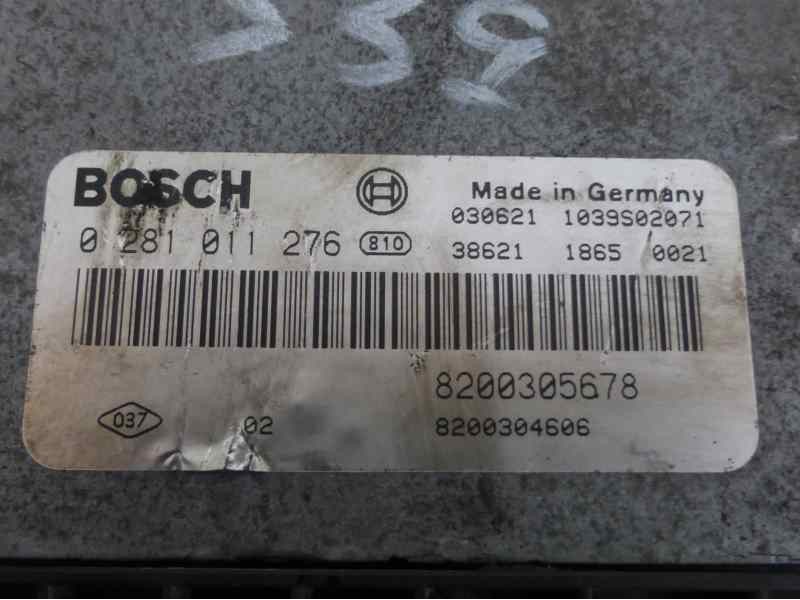 Recambio de centralita motor uce para renault megane ii berlina 3p confort authentique referencia OEM IAM 8200305678 0281011276 