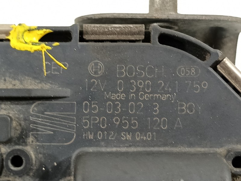 Recambio de motor limpia delantero para seat altea (5p1) arena referencia OEM IAM 5P0955024C  