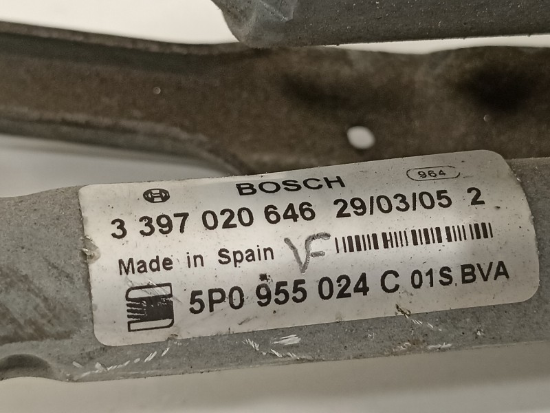 Recambio de motor limpia delantero para seat altea (5p1) arena referencia OEM IAM 5P0955024C  