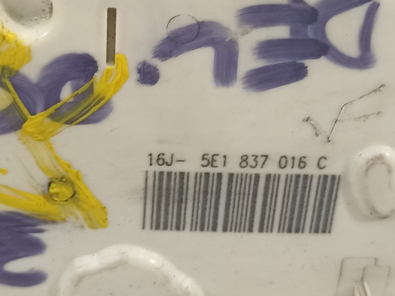 Recambio de cerradura puerta delantera derecha para skoda octavia combi (5e5) ambition referencia OEM IAM 5E1837016C  