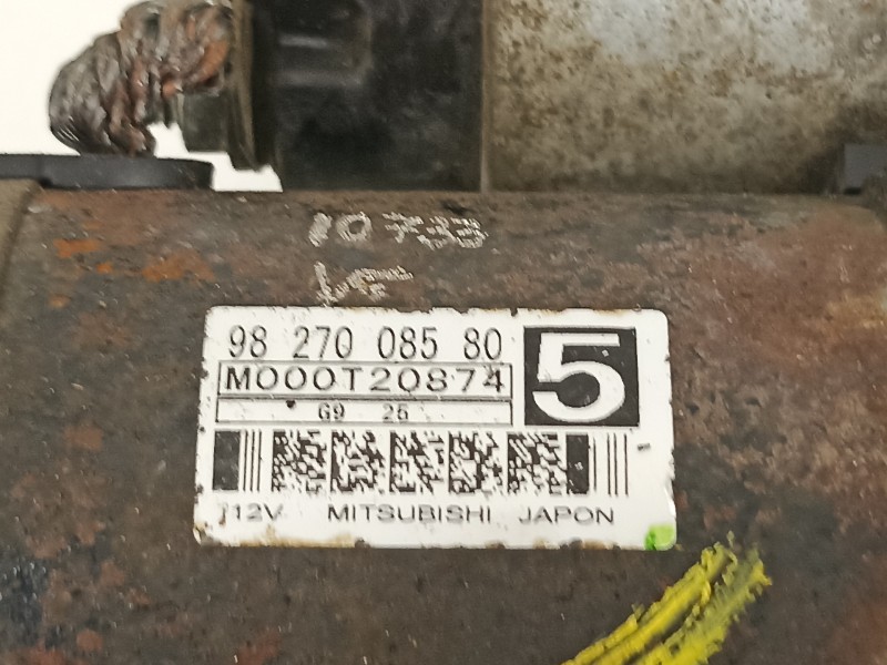 Recambio de motor arranque para citroën jumpy fugón club m referencia OEM IAM 9827008580 M000T20874 