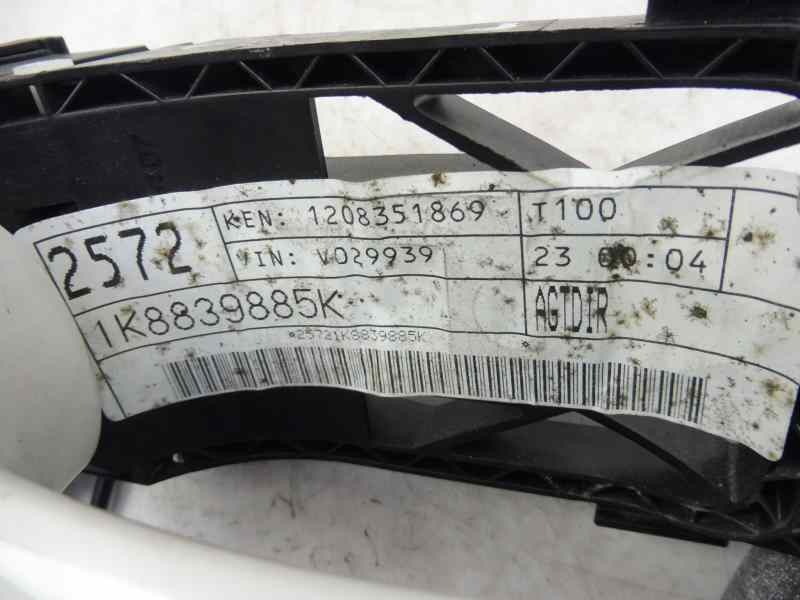 Recambio de maneta exterior delantera derecha para volkswagen scirocco (137) 2.0 tdi (125kw) referencia OEM IAM 1K8839885K  