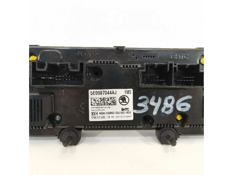 Recambio de mando climatizador para skoda octavia combi (5e5) ambition referencia OEM IAM 5E0907044AJ 5HB013263 