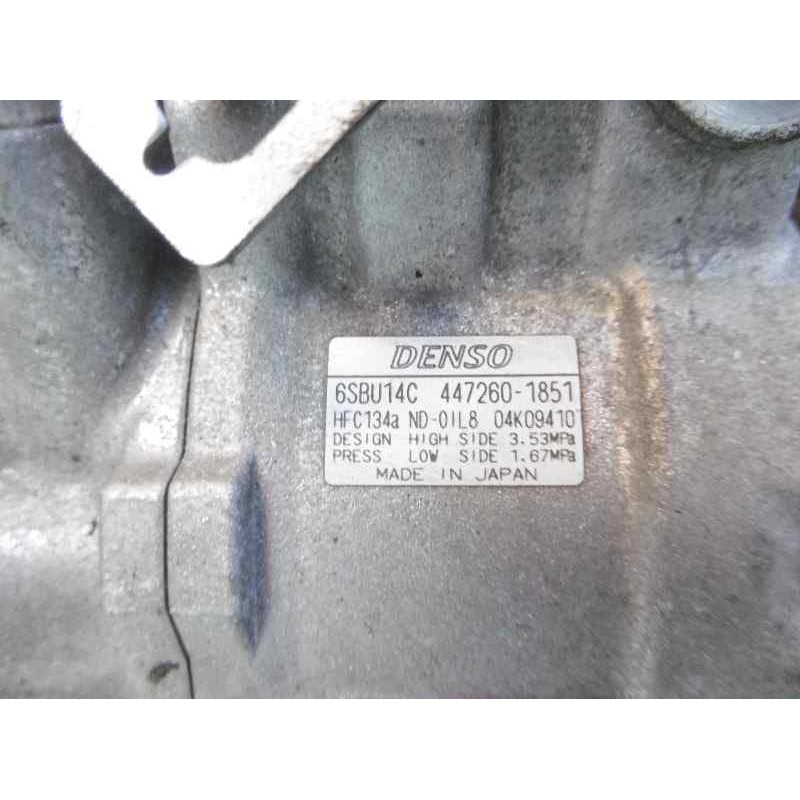 Recambio de compresor aire acondicionado para bmw serie 1 berlina (e81/e87) 118d referencia OEM IAM 4472601851 6SBU14C 