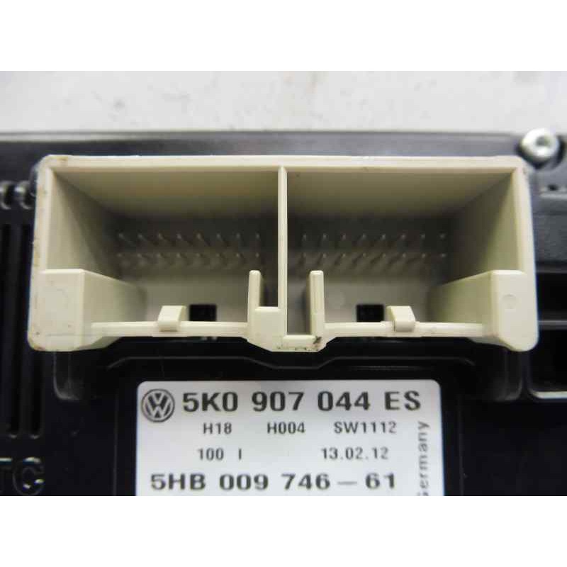 Recambio de mando climatizador para volkswagen scirocco (137) 2.0 tdi (125kw) referencia OEM IAM 5K0907044ES 5HB009746-01 