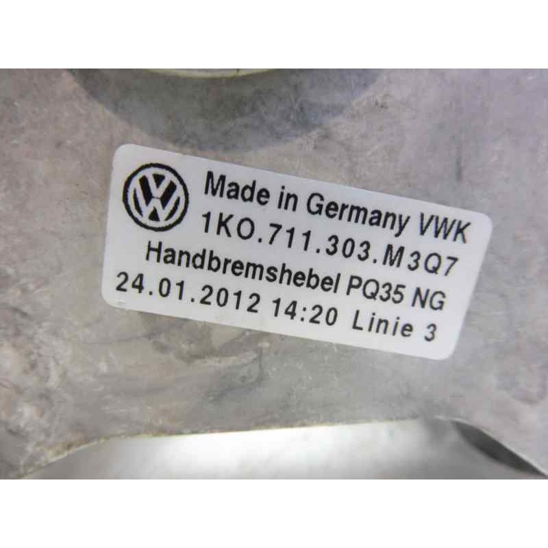 Recambio de palanca freno de mano para volkswagen scirocco (137) 2.0 tdi (125kw) referencia OEM IAM 1K0711303M3Q7 1K0711303 M 
