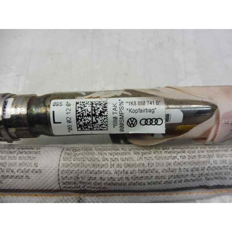 Recambio de airbag cortina delantero izquierdo para volkswagen scirocco (137) 2.0 tdi (125kw) referencia OEM IAM 1K8880741B  