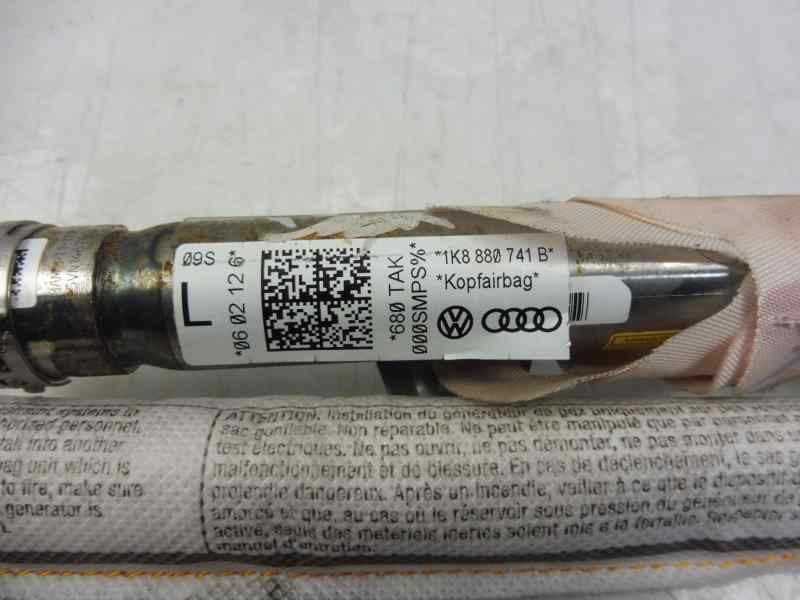 Recambio de airbag cortina delantero izquierdo para volkswagen scirocco (137) 2.0 tdi (125kw) referencia OEM IAM 1K8880741B  