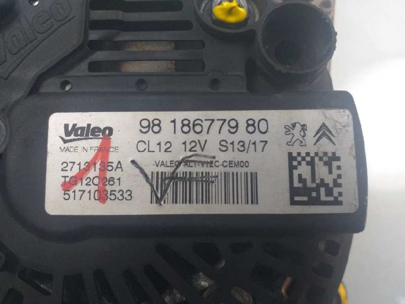 Recambio de alternador para peugeot 2008 (--.2013) style referencia OEM IAM 9818677980 517103533 