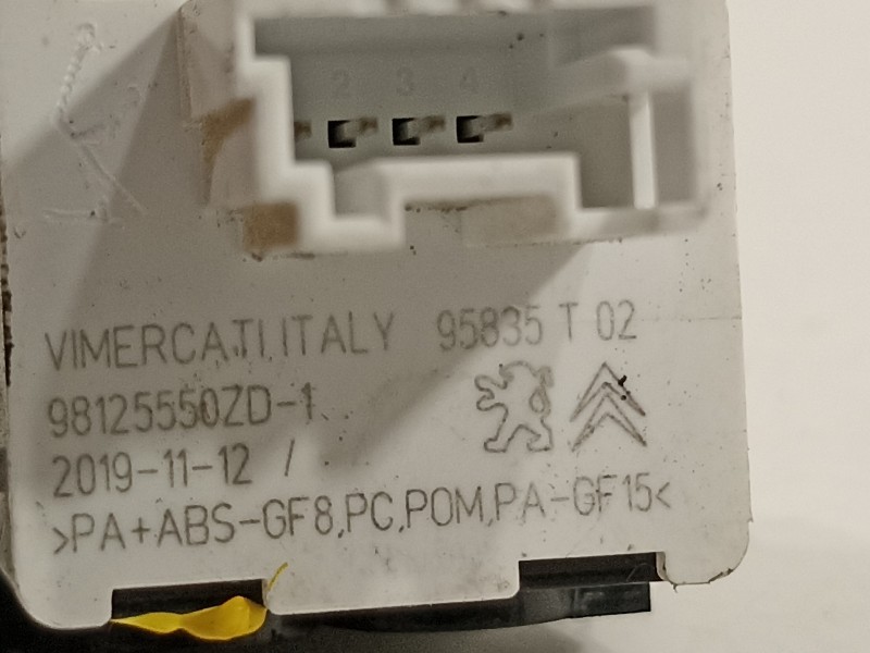 Recambio de mando multifuncion para citroën jumpy fugón club m referencia OEM IAM 98125550ZD  