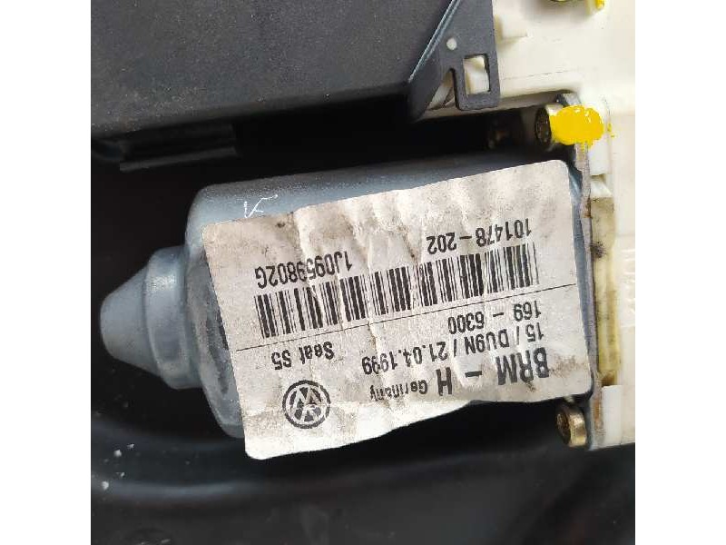 Recambio de elevalunas delantero derecho para seat toledo (1m2) signo referencia OEM IAM 1J0959802G 1M1837730 1M0837756