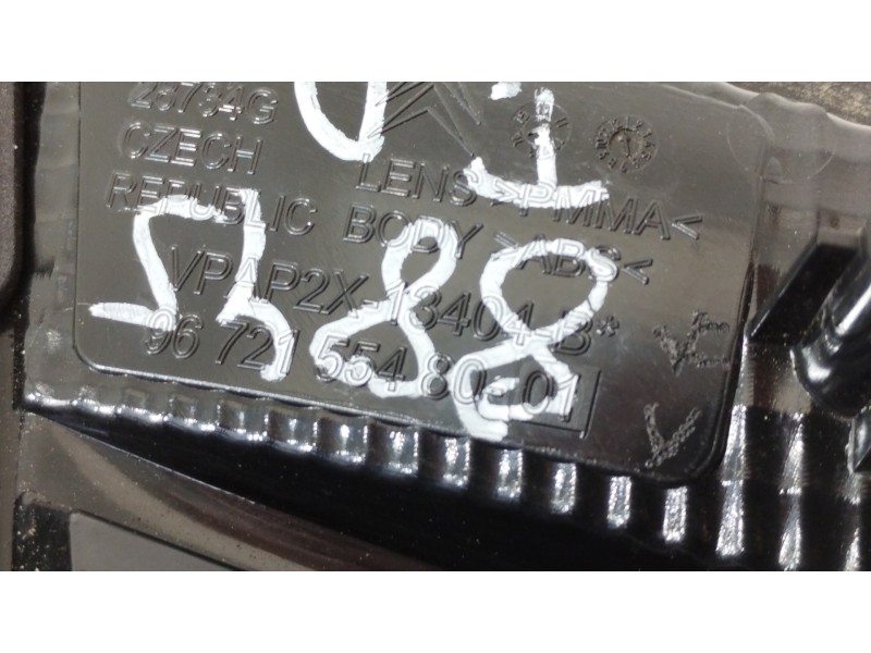 Recambio de piloto trasero derecho en porton para citroën c4 lim. collection referencia OEM IAM 9672155480 VPAP2X13404B 