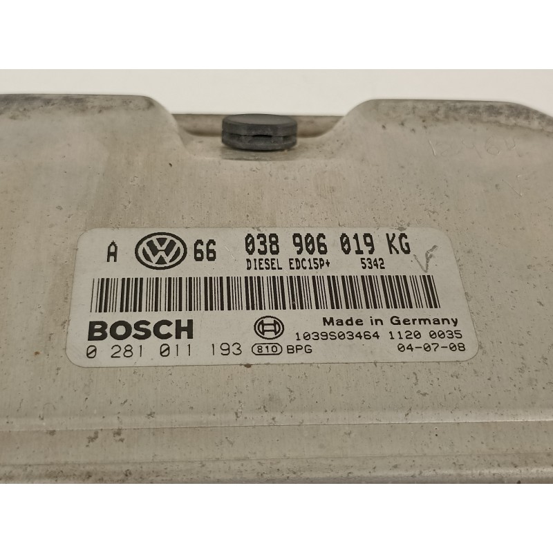 Recambio de centralita motor uce para seat leon (1m1) sport f.r. referencia OEM IAM 038906019KG  